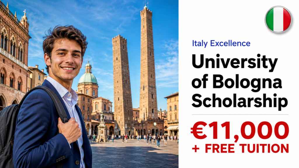 University of Bologna Scholarship 2026 Without IELTS | Best Fully Funded Study in Italy 1 University of Bologna Scholarship 2026