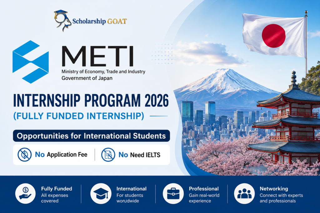 METI Government of Japan Internship 2026 | No Application FEE | Ultimate Fully Funded Guide 1 METI Government of Japan Internship 2026 Program Fully Funded