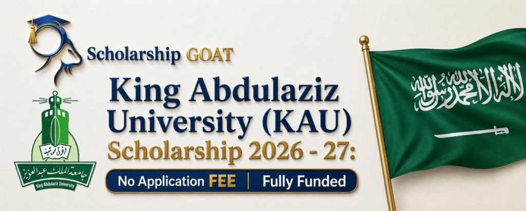 King Abdulaziz University Scholarship 2026-27