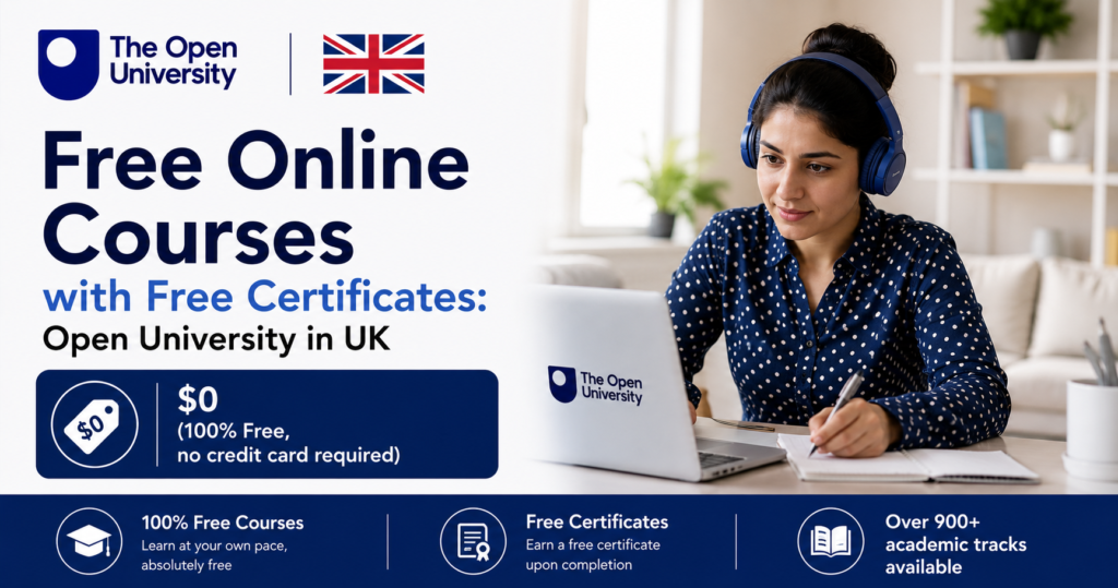 free online courses with free certificates.