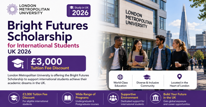 Bright Futures Scholarship for International Students: UK 2026 Guide